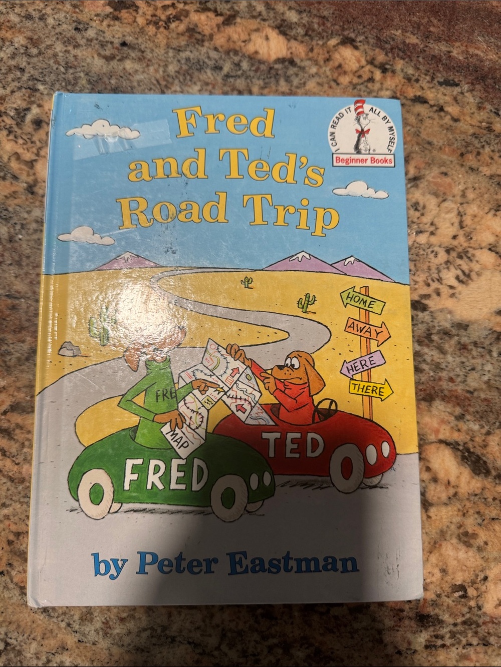 Dr. Seuss Fred and Ted's Road Trip - Blue, Yellow, Green, Red